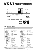 Akai AM-52-Service-Manual